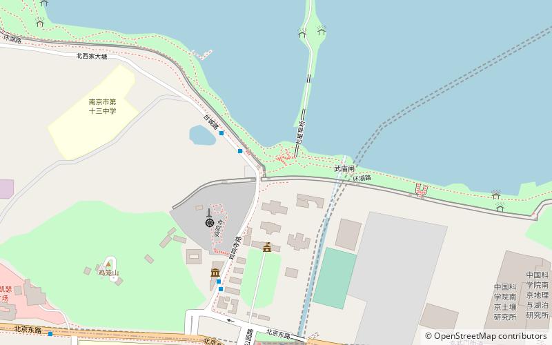 ming cheng yuan shi bo wu guan nanjing location map