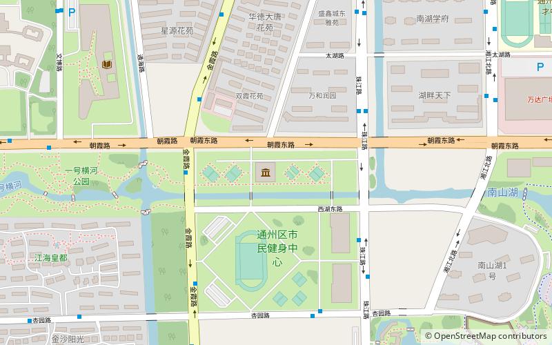 tong zhou cheng shi zhan lan guan nantong location map