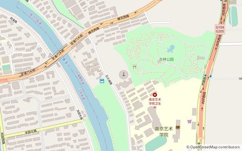 Jiangsu Nanjing Broadcast Television Tower location map