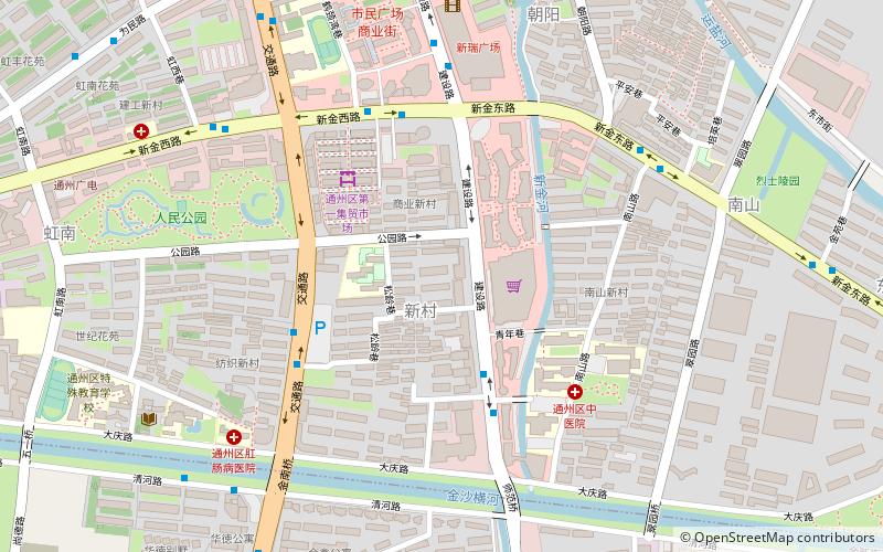 tongzhou nantong location map