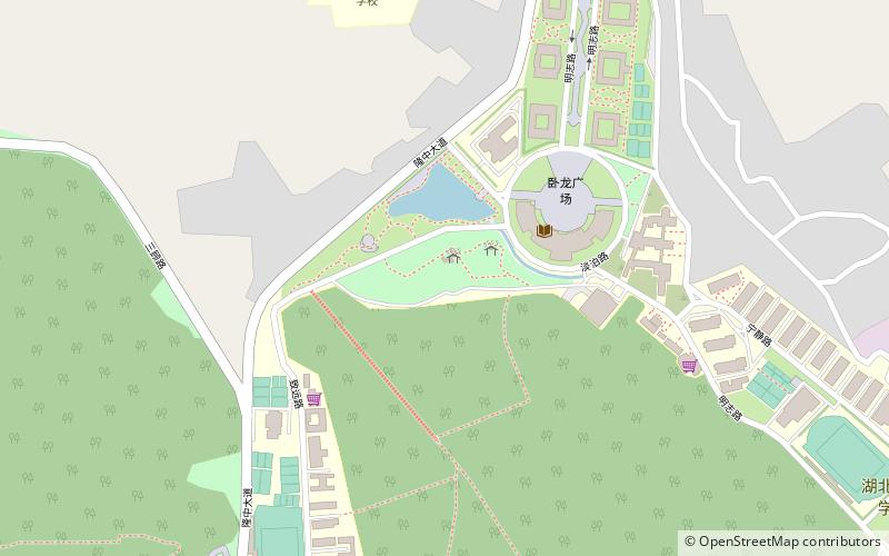 Longzhong location map