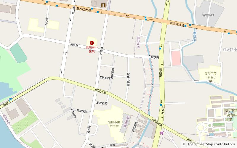 Shihe location map