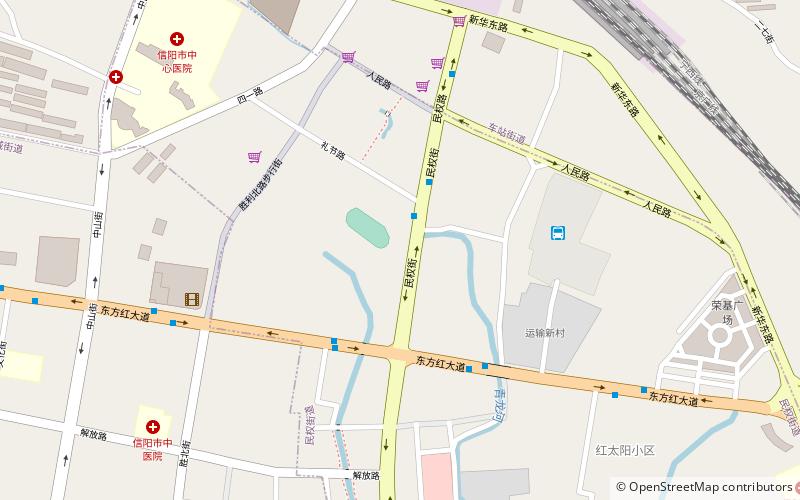 minquan subdistrict xinyang location map
