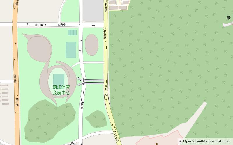 zhenjiang sports and exhibition center location map