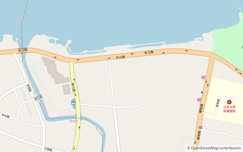 port of zhenjiang location map