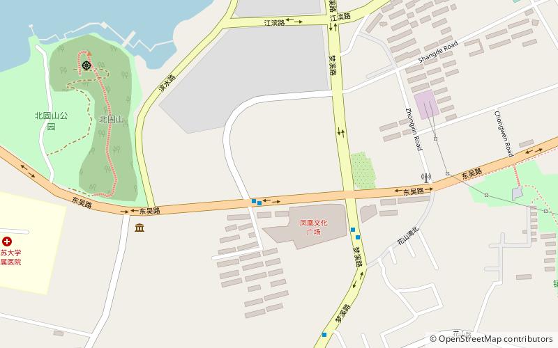 beigushan park zhenjiang location map