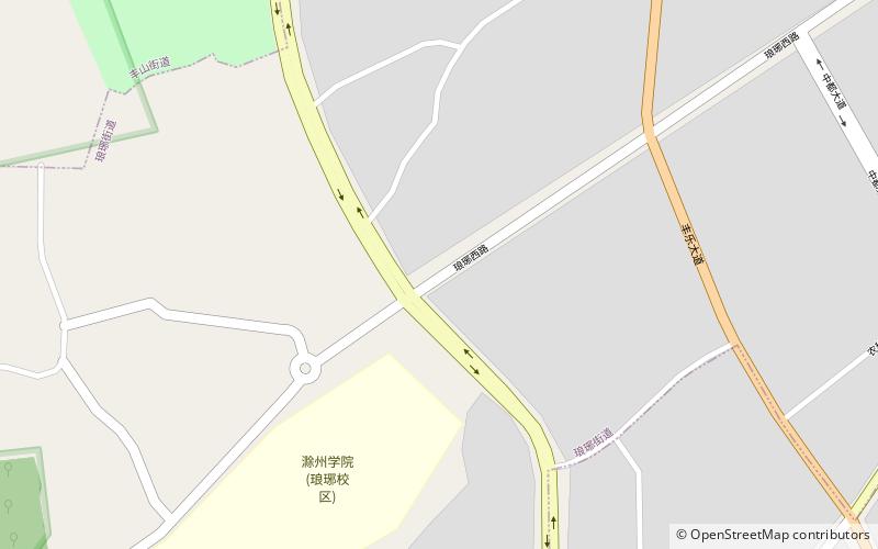 langya district chuzhou location map