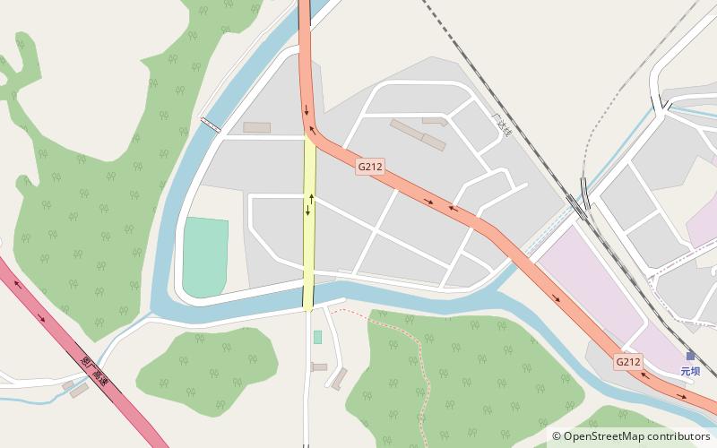 zhaohua district guangyuan location map