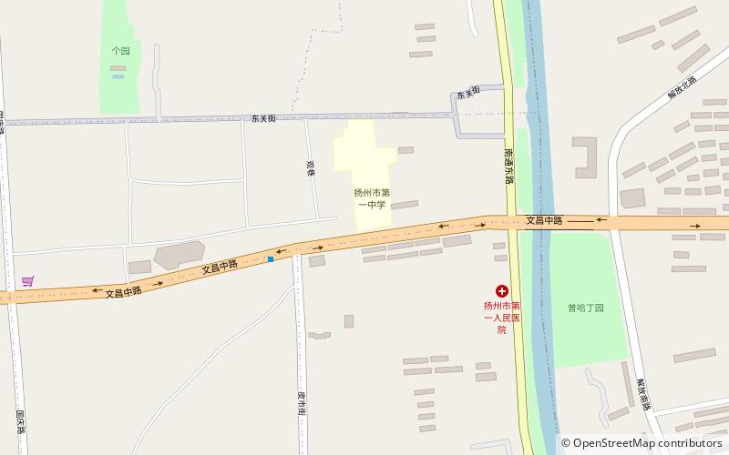 old district yangzhou location map