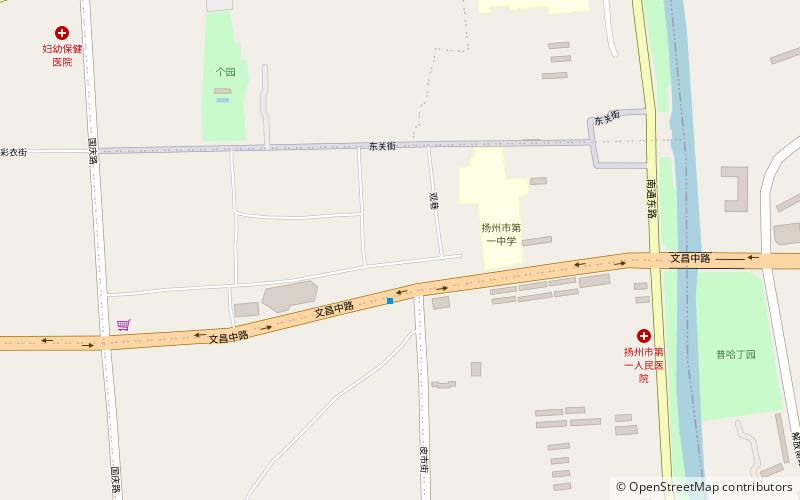 wang shi xiao yuan yangzhou location map