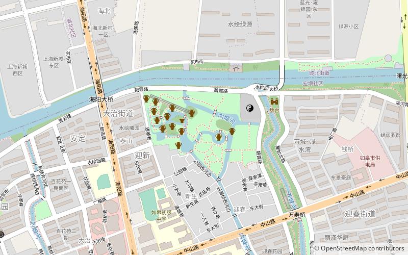 Shuihui Garden location map