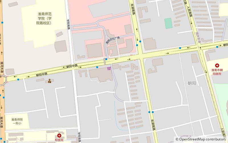 district de tianjiaan huainan location map