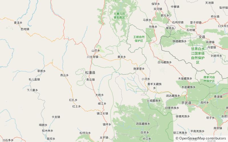 Min Shan location map