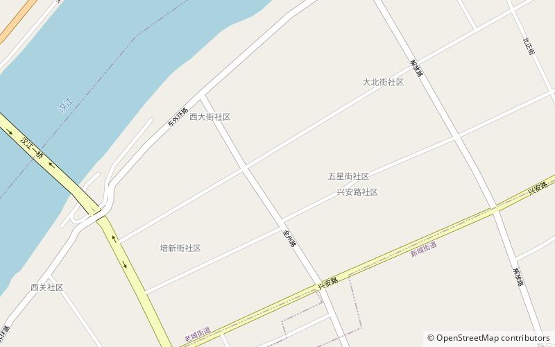 hanbin district ankang location map