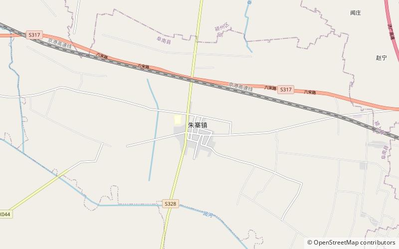 zhuzhai fuyang location map