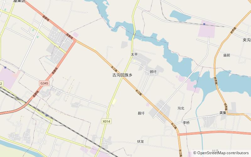gugou hui ethnic township huainan location map