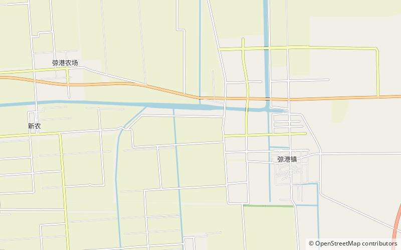 Port of Nantong location map
