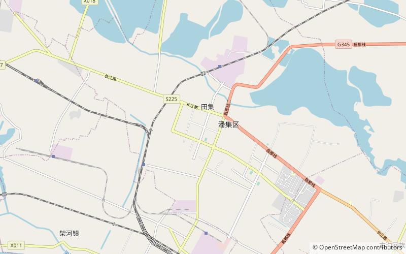 panji district location map
