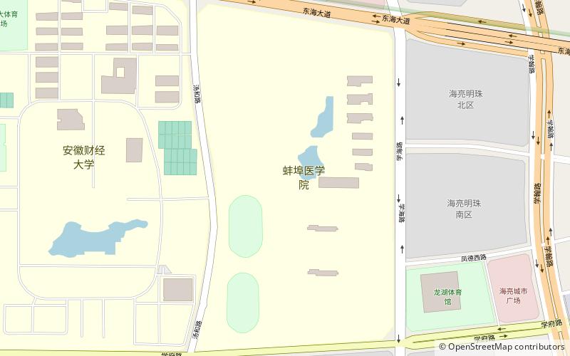 Bengbu Medical College location map