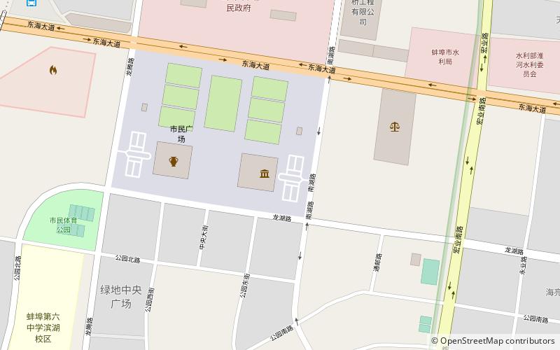 gui hua guan bengbu location map