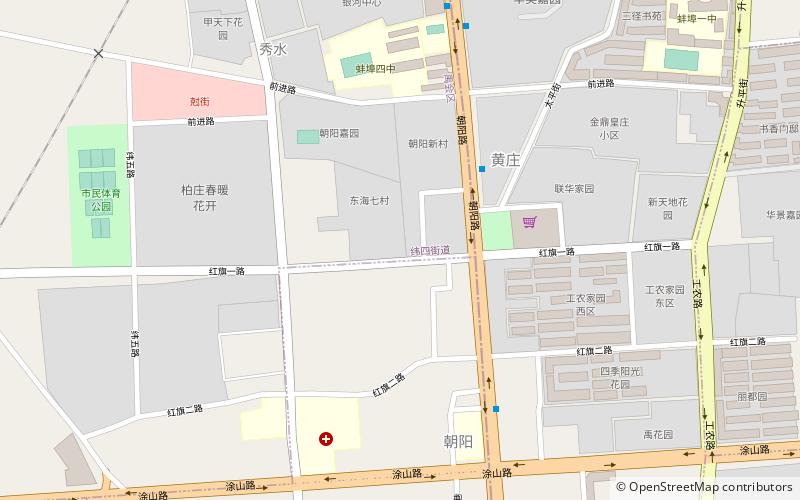 yuhui district bengbu location map