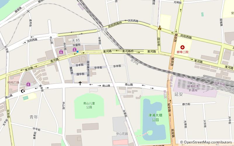 District de Bengshan location map
