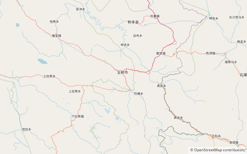 Thrangu Monastery location map
