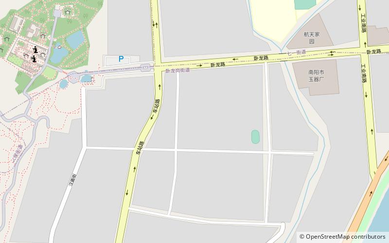 Wolong Gang location map