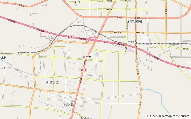 Chengguan Township location map