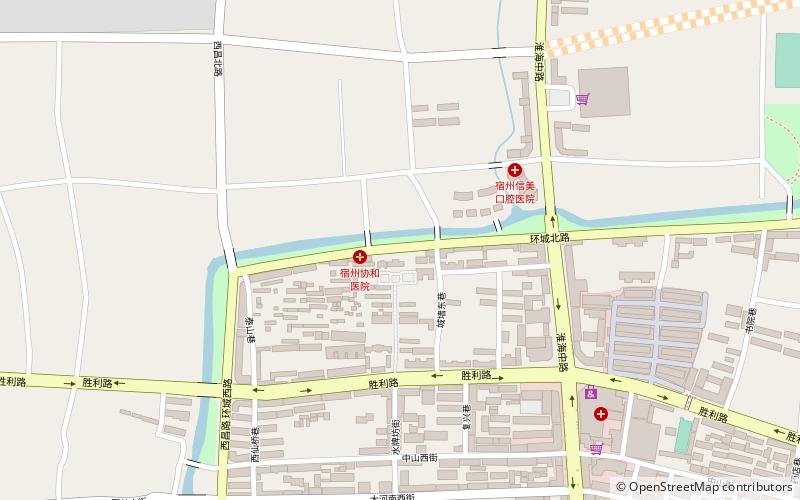 su zhou gu cheng qiang suzhou location map