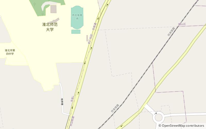 huaibei normal university location map