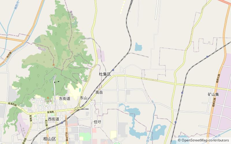duji qu huaibei location map