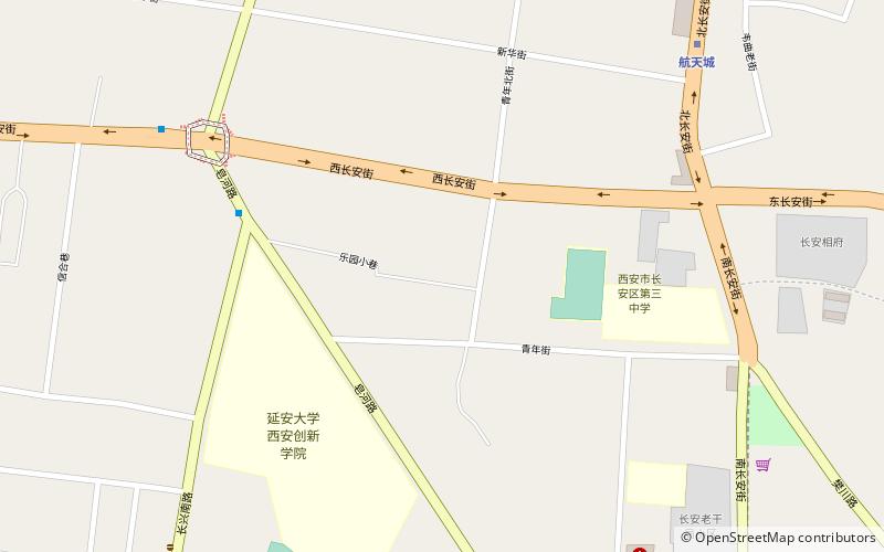 Chang'an location map