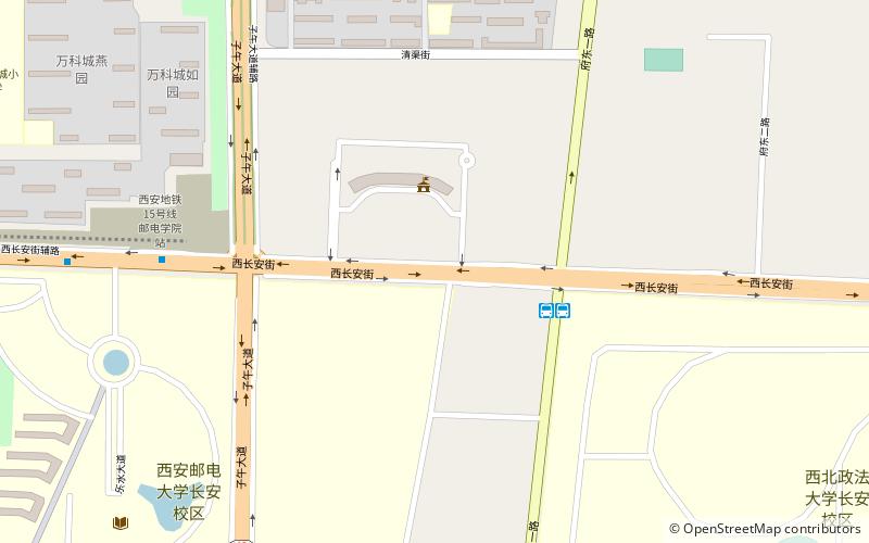 Shaanxi Normal University location map