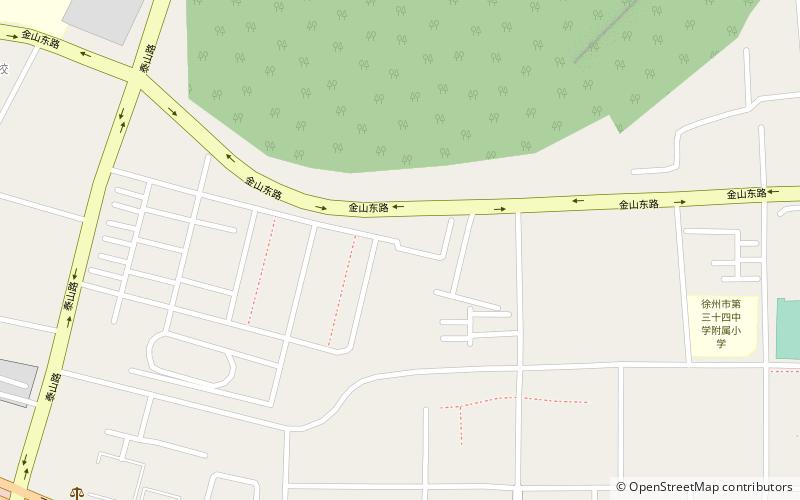 taishan subdistrict xuzhou location map