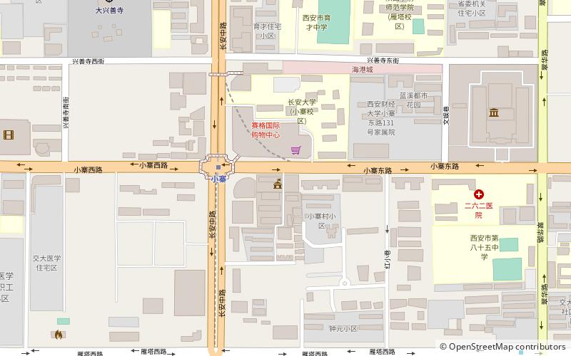 Yanta location map