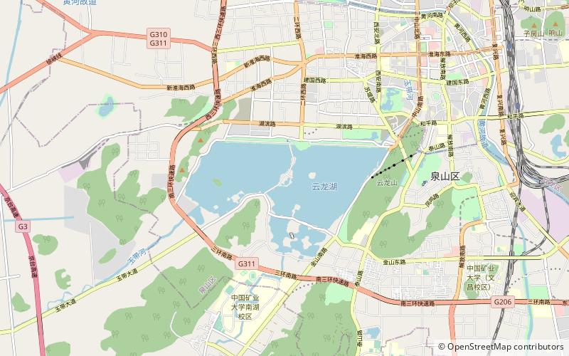 Yunlong Lake location map