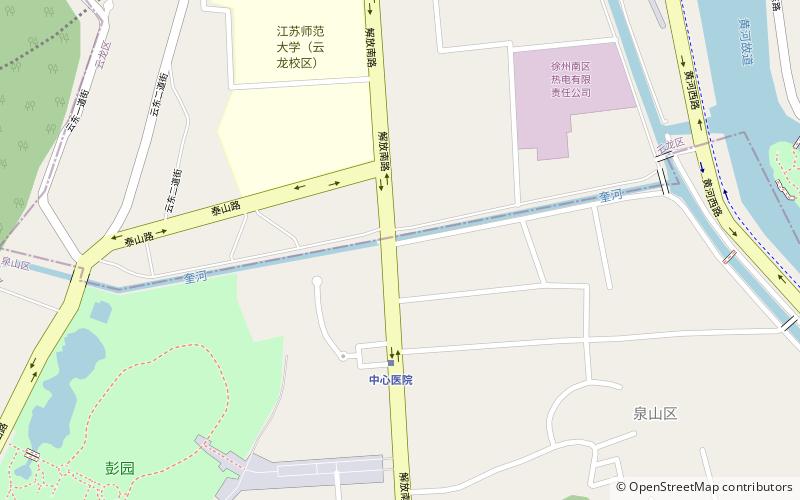 District de Quanshan location map