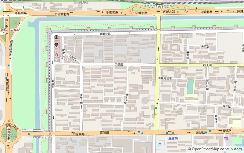 Temple Guangren location map