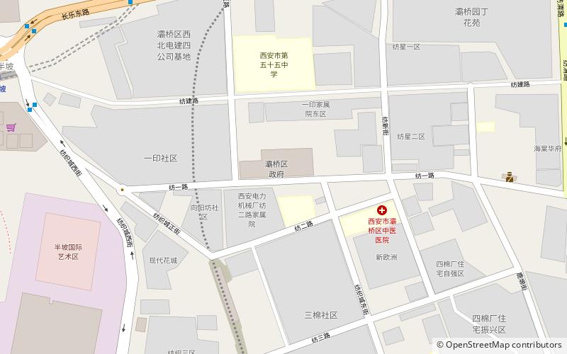 Baqiao location map