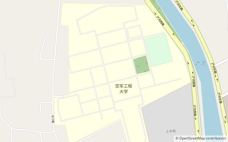 air force engineering university xian location map