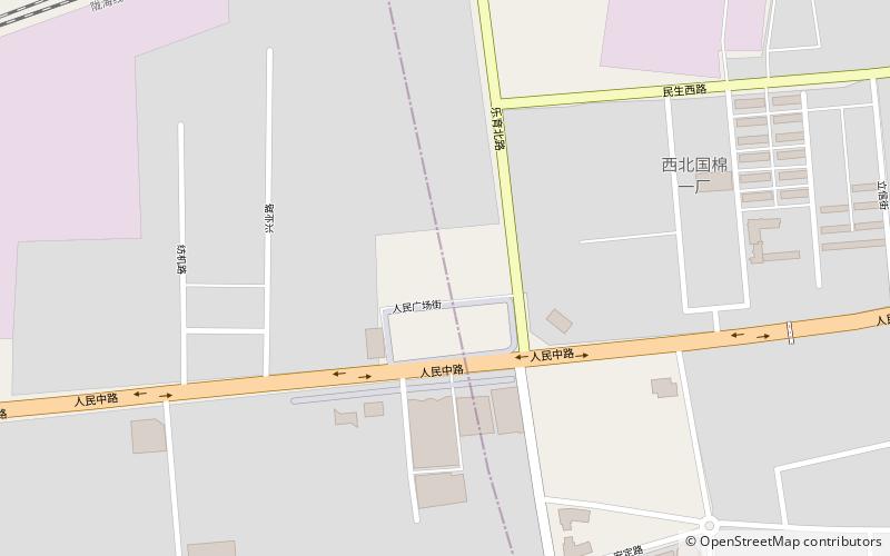 district de qindu xianyang location map