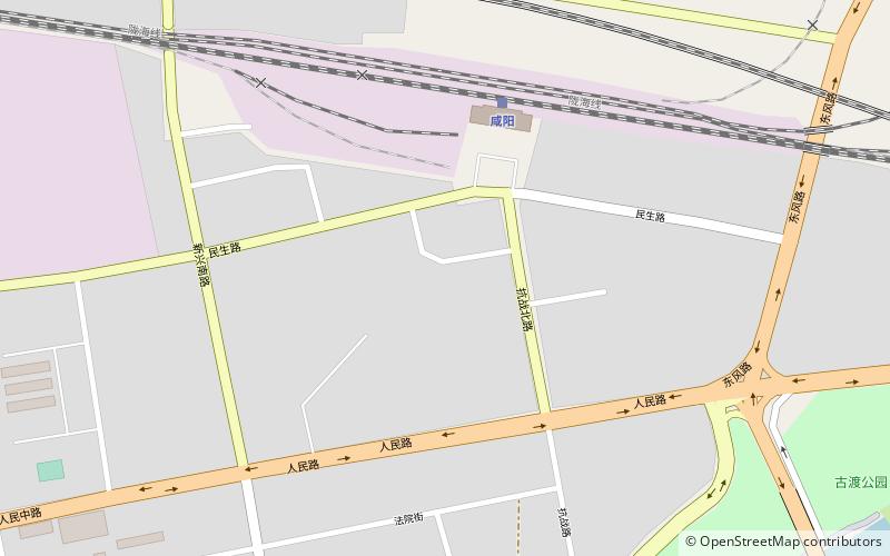 weicheng xianyang location map