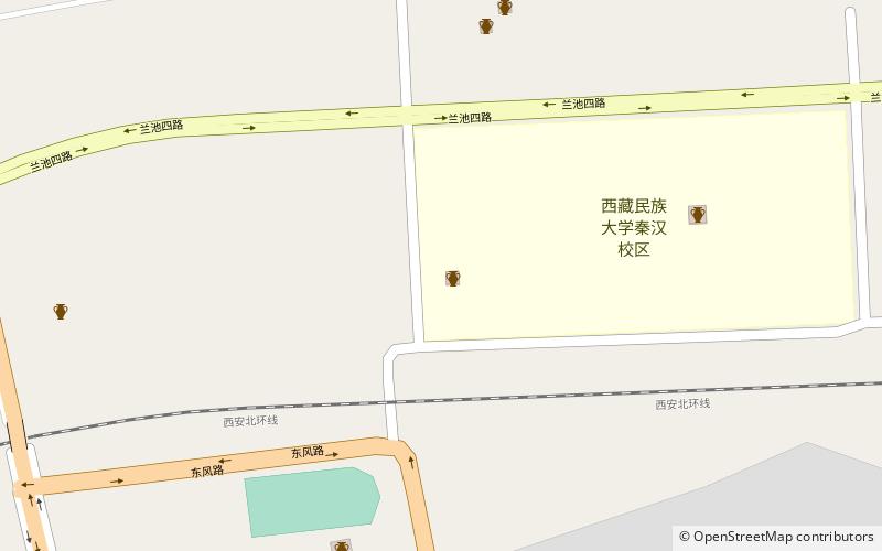 Pirámide de Xi'An location map