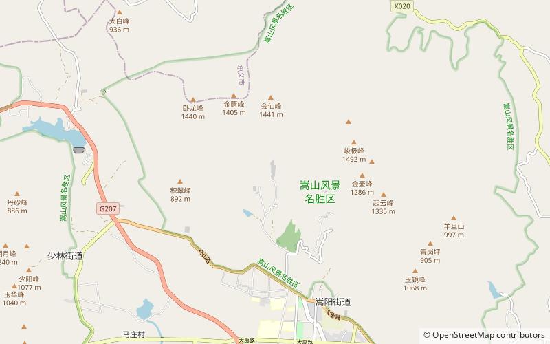 Temple Fawang location map