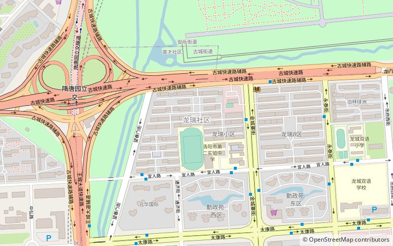 Luoyang Institute of Science and Technology location map