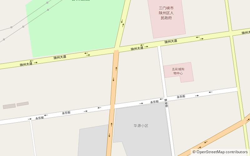 shan prefecture sanmenxia location map