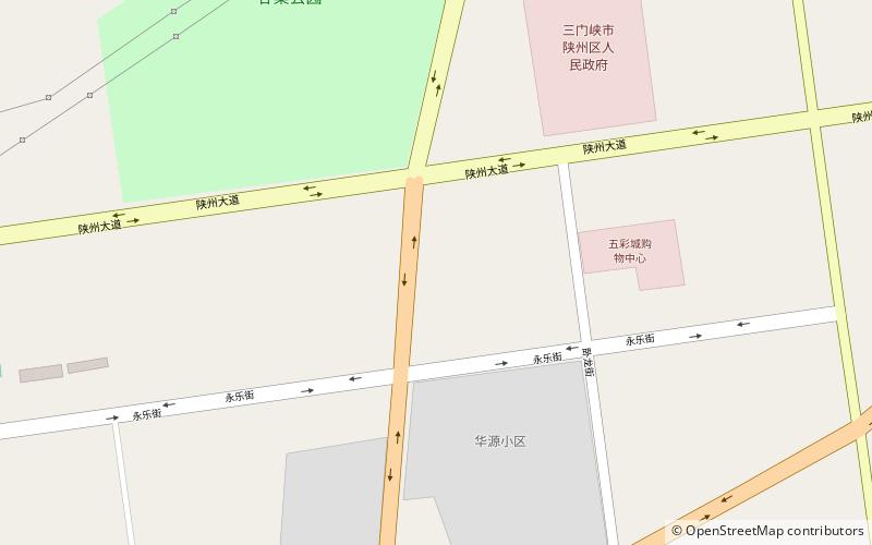 Shanzhou District location map