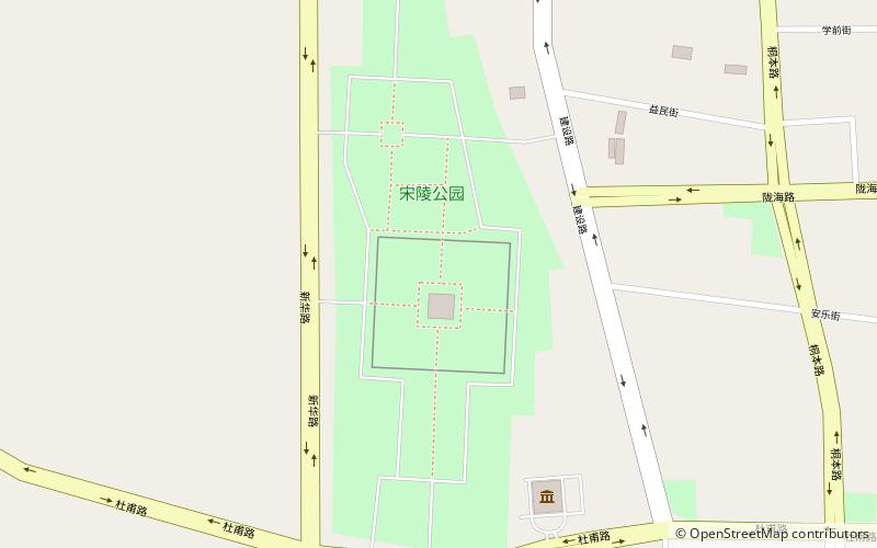 Song ling gong yuan location map
