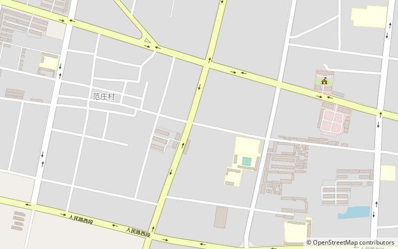 Xian de Kaifeng location map